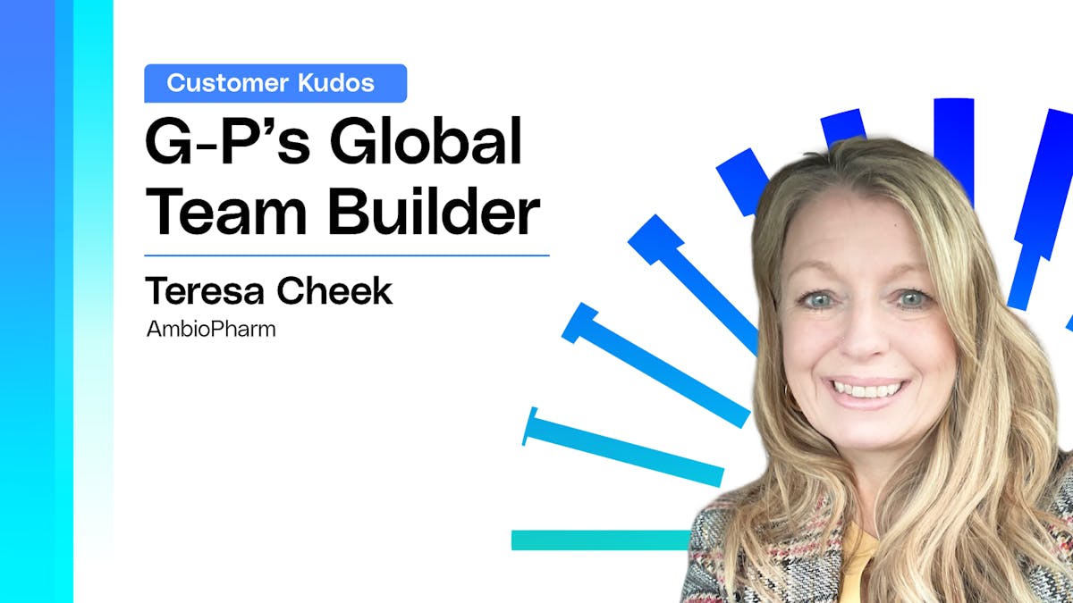 AmbioPharm’s Teresa Cheek Named G-P’s Global Team Builder of the Month
