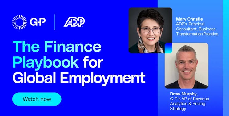 Adp G P Finance Playbook For Global Employment Banner