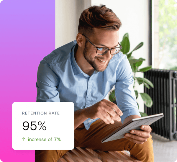 High Employee Retention Visual