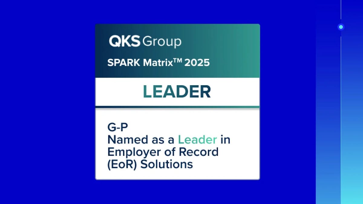 Resource | G-P Named QKS Group's Top Employer of Record (EOR) Solution for 2025 | Thumbnail